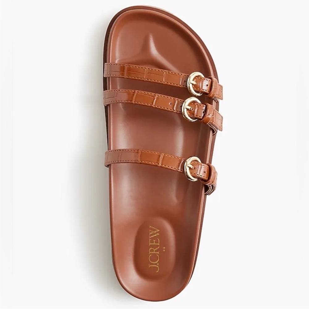 NWOT Jcrew Three Strap Sandals